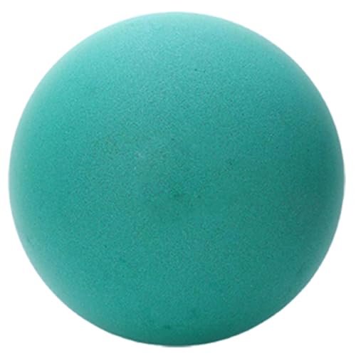 Huraoerrrr 8 -Zoll -Mini -Fußballkugel - Soft & Stummes Indoor -Kleinkindfußball, wasserdichte PU -Schaum -Stoßdämpfung Jonglierkugel für Kinder, Grün von Huraoerrrr
