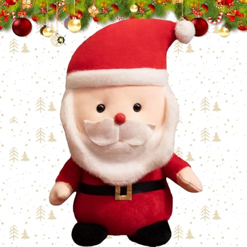 Huraoerrrr 9 Zoll Schneemann Plüsch, kuschelige Weihnachts -Stofftier für Home Party Office Geschenke Santa von Huraoerrrr