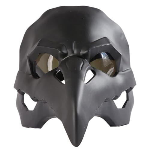 Huraoerrrr Crow -Maske, Steampunk Pest Doctor Doctor Long Nasenschnabel Raven Cosplay für Halloween Party Maskerade Rollenspiel Huraoerrrr Crow -Maske, Steampunk Pest Doctor Doctor Long Nasenschnabel Raven Cosplay für Halloween Party Maskerade Rollenspiel von Huraoerrrr