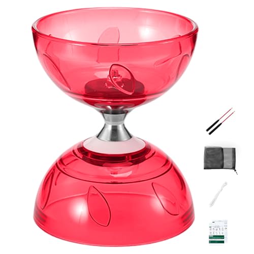 Huraoerrrr Diabolo Yoyo, chinesisches Yoyo mit Ersatzseilstöcken, Profi für Anfänger erfahrene Spieler Huraoerrrr Diabolo Yoyo, chinesisches Yoyo mit Ersatzseilstöcken, Profi für Anfänger erfahrene Spieler von Huraoerrrr