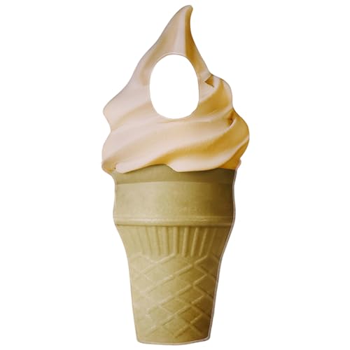 Huraoerrrr Eiskostümgröße kleiner, hautfreundlicher Komfort Simulation Ice Cream Party Fun Halloween Cosplay Weihnachten Huraoerrrr Eiskostümgröße kleiner, hautfreundlicher Komfort Simulation Ice Cream Party Fun Halloween Cosplay Weihnachten von Huraoerrrr