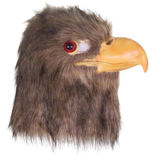 Huraoerrrr Federierte Latexadlermaske, sicheres atmungsaktives realistisches Vogelkostüm für die Halloween -Party -Karneval Maskerade Huraoerrrr Federierte Latexadlermaske, sicheres atmungsaktives realistisches Vogelkostüm für die Halloween -Party -Karneval Maskerade von Huraoerrrr
