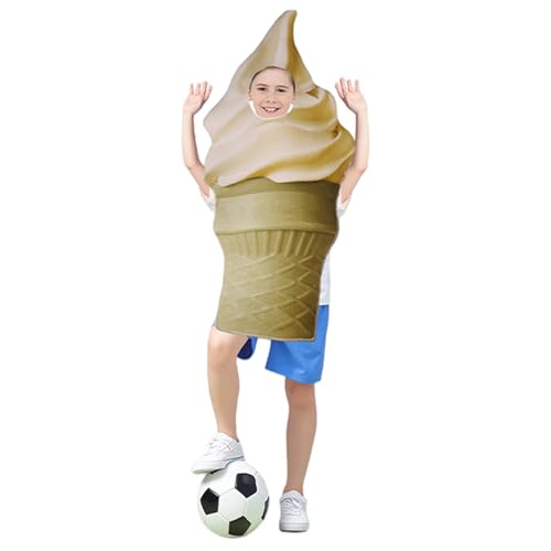 Huraoerrrr Kleines Eiskostüm, hautfreundliche Komfortsimulation Halloween Party Cosplay-Weihnachtsaufführung von Huraoerrrr
