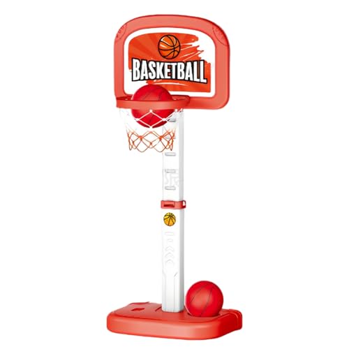 Huraoerrrr Pool-Basketball-Hoop mit Rückenbrett, 30-63 Zoll Höhe einstellbar mit 2 PCS-Bällen für die Schwimmfeier von Huraoerrrr