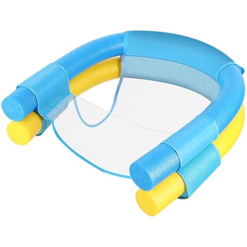 Huraoerrrr Poolstuhl, hoher Auftriebsschwimmstuhl mit Perlbaumwollnudel, starker Netzpool für weniger als 50 kg Kinder Erwachsene, Wasserhängematte Huraoerrrr Poolstuhl, hoher Auftriebsschwimmstuhl mit Perlbaumwollnudel, starker Netzpool für weniger als 50 kg Kinder Erwachsene, Wasserhängematte von Huraoerrrr