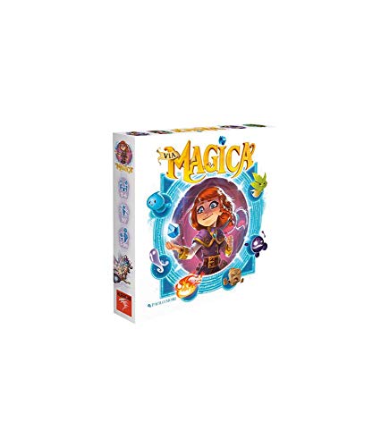 Asmodee | Hurrican | Via Magica | Familienspiel | Kartenspiel | 2-6 Spieler | Ab 7+ Jahren | 30+ Minuten | Deutsch von Hurrican