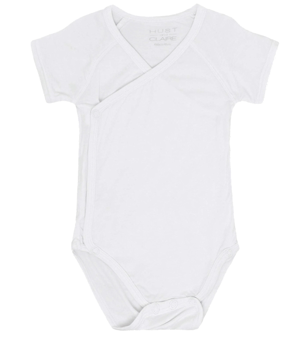 Hust and Claire Body k/ä - Bun - Bambus - Weiß - Hust and Claire - 62 - Body K/Ä Hust and Claire Body k/ä - Bun - Bambus - Weiß - Hust and Claire - 62 - Body K/Ä von Hust and Claire