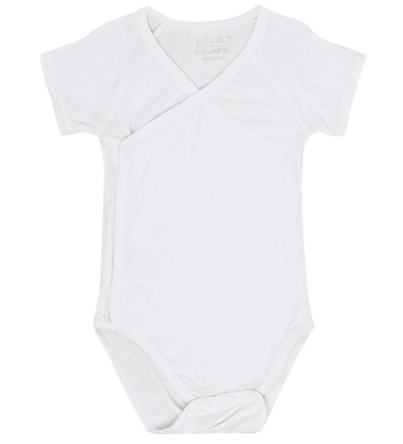 Hust and Claire Body k/ä - Bun - Bambus - Weiß - Hust and Claire - 62 - Body K/Ä Hust and Claire Body k/ä - Bun - Bambus - Weiß - Hust and Claire - 62 - Body K/Ä von Hust and Claire