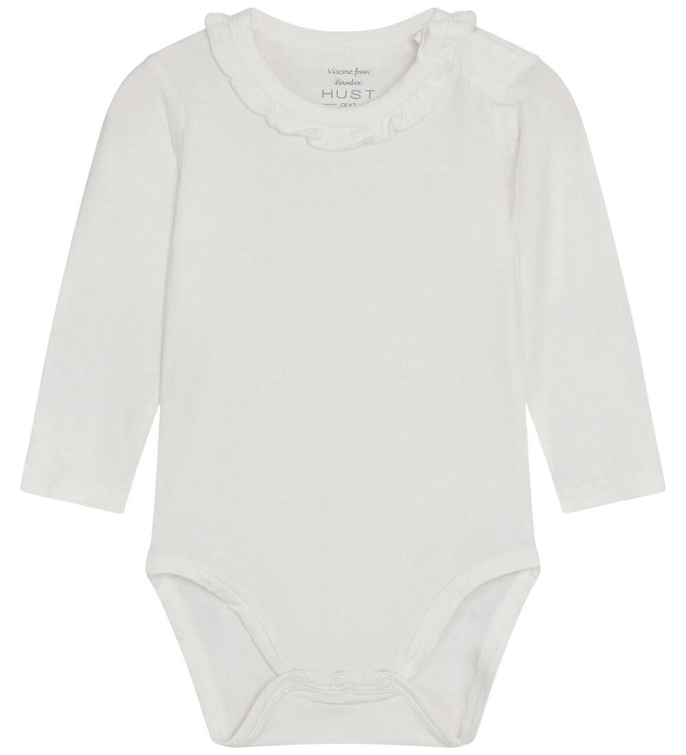 Hust and Claire Body l/ä - Bambus - HCBuller Flounce - Ivory - Hust and Claire - 3 Jahre (98) - Body L/Ä von Hust and Claire