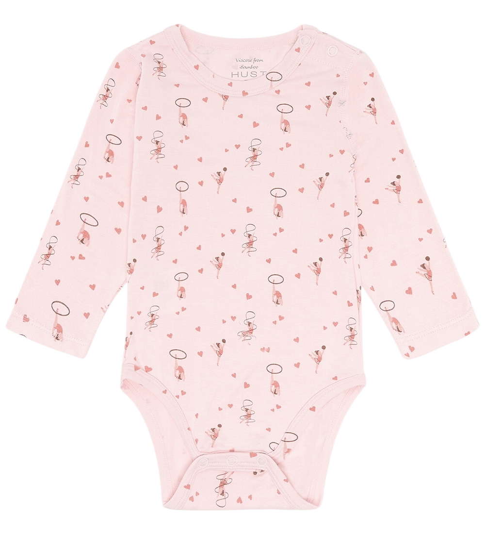 Hust and Claire Body l/ä - Bambus - HcBuller Turner - Kreidestif - Hust and Claire - 1 Jahr (80) - Body L/Ä von Hust and Claire