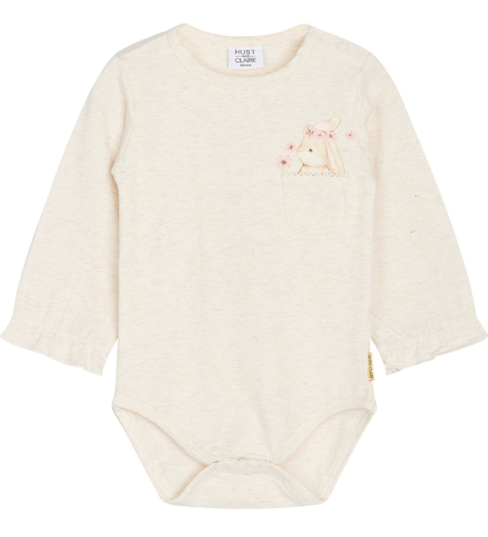 Hust and Claire Body l/ä - Barina - Whisper Melange - Hust and Claire - 1 Jahr (80) - Body L/Ä von Hust and Claire