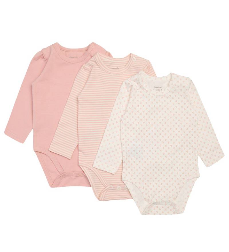 Hust and Claire Body l/ä - Blue - 3er-Pack - Rosa/Weiß - Hust and Claire - 68 - Body L/Ä Hust and Claire Body l/ä - Blue - 3er-Pack - Rosa/Weiß - Hust and Claire - 68 - Body L/Ä von Hust and Claire