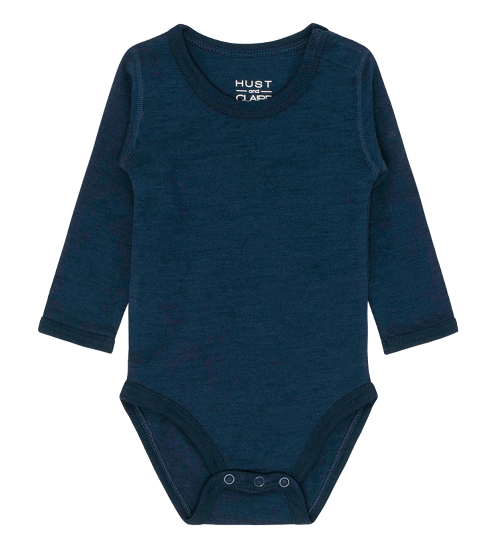 Hust and Claire Body l/ä - Bo - Wolle - Navy - Hust and Claire - 56 - Body L/Ä Hust and Claire Body l/ä - Bo - Wolle - Navy - Hust and Claire - 56 - Body L/Ä von Hust and Claire
