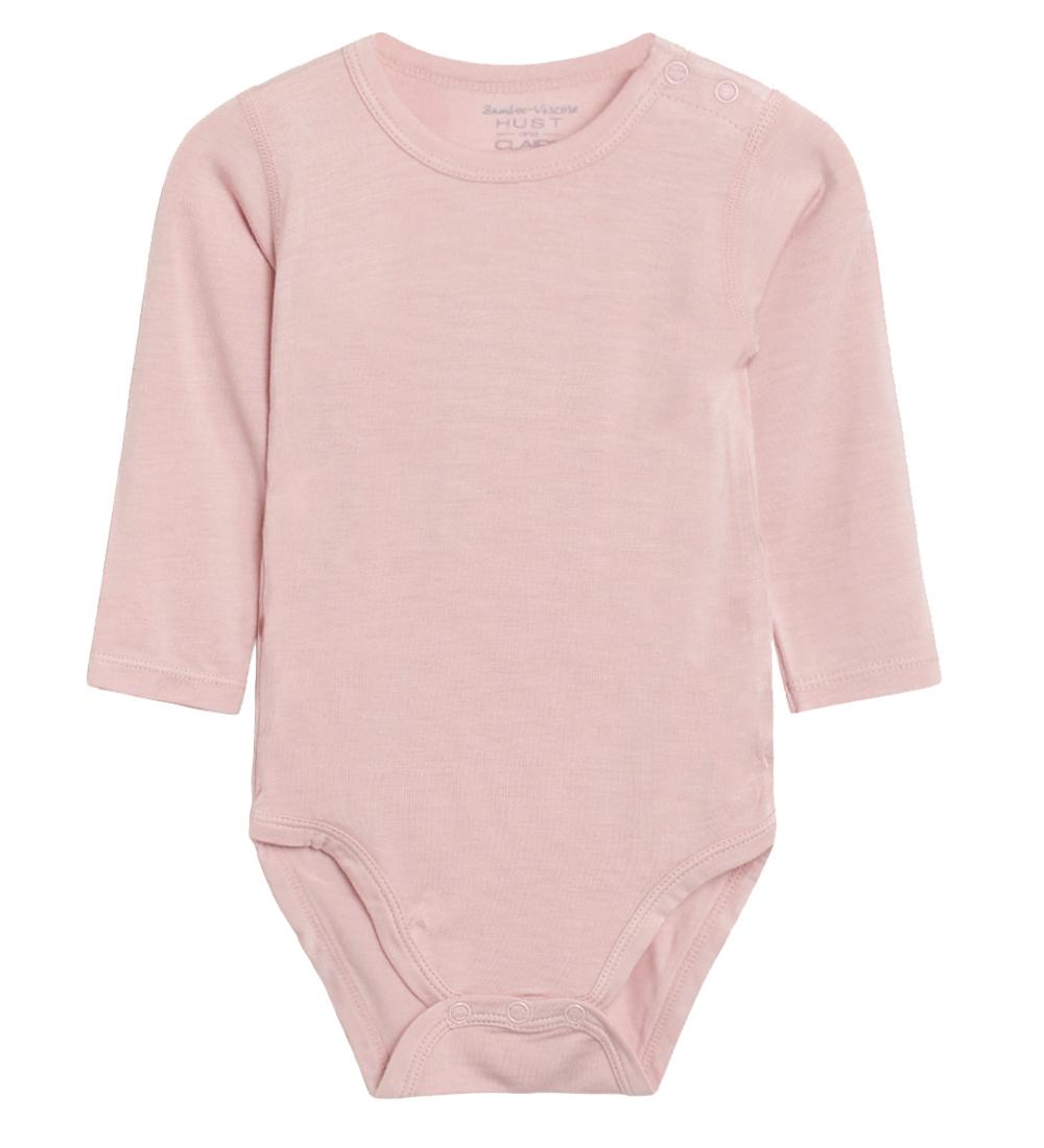 Hust and Claire Body l/ä - Buller - Bambus - Rosa - Hust and Claire - 56 - Body L/Ä Hust and Claire Body l/ä - Buller - Bambus - Rosa - Hust and Claire - 56 - Body L/Ä von Hust and Claire