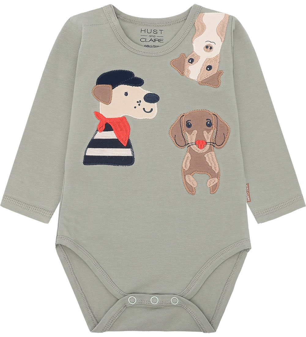 Hust and Claire Body l/ä - Buster - Seegras - Hust and Claire - 62 - Body L/Ä Hust and Claire Body l/ä - Buster - Seegras - Hust and Claire - 62 - Body L/Ä von Hust and Claire