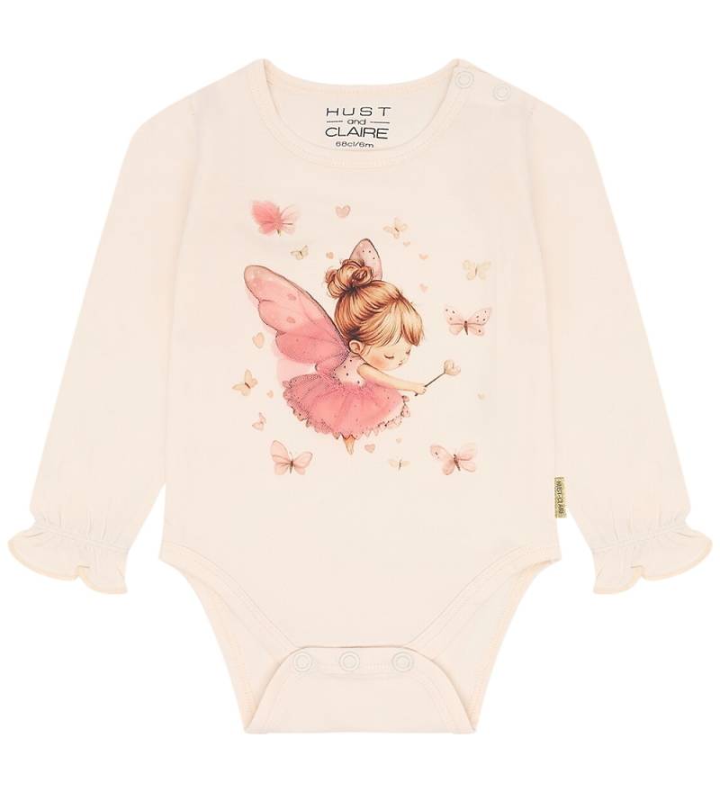 Hust and Claire Body l/ä - HCBritt Baby Fairy - Petal Pink - Hust and Claire - 2 Jahre (92) - Body L/Ä von Hust and Claire