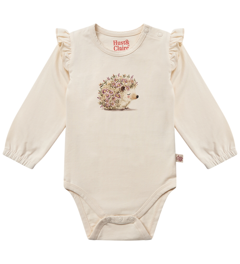 Hust and Claire Body l/ä - HCBritt Maus - Off White - Hust and Claire - 2 Jahre (92) - Body L/Ä von Hust and Claire