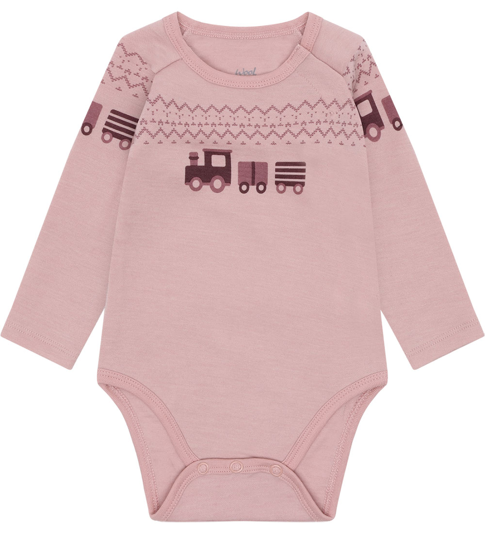 Hust and Claire Body l/ä - HcBo Train - Wool - Adobe Rose - Hust and Claire - 62 - Body L/Ä Hust and Claire Body l/ä - HcBo Train - Wool - Adobe Rose - Hust and Claire - 62 - Body L/Ä von Hust and Claire