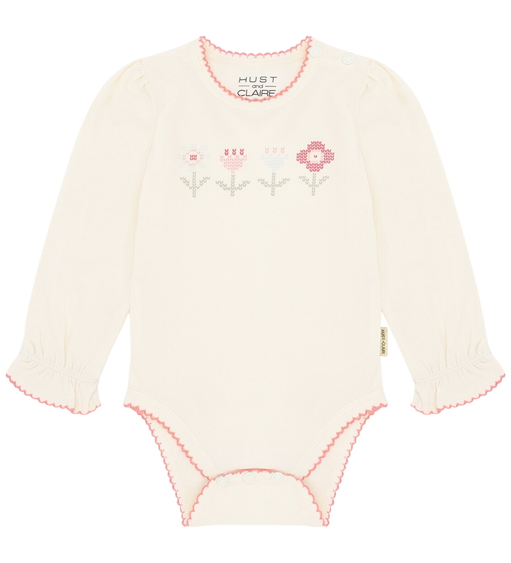 Hust and Claire Body l/ä - HcBritt Bloom - Ivory - Hust and Claire - 1½ Jahre (86) - Body L/Ä von Hust and Claire