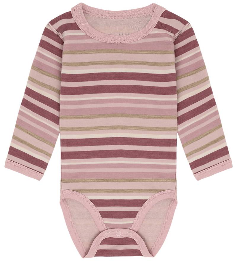 Hust and Claire Body l/ä - Wolle/Bambus - HCBaloo - Dusty Rose m - Hust and Claire - 1 Jahr (80) - Body L/Ä von Hust and Claire