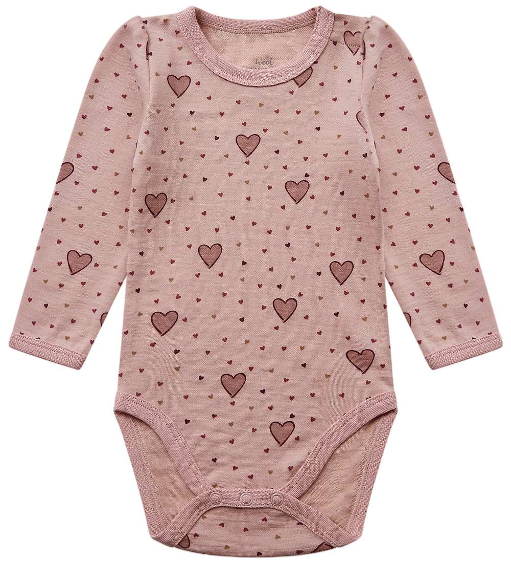 Hust and Claire Body l/ä - Wolle/Viskose - HCBaloo - Dusty Rose - Hust and Claire - 68 - Body L/Ä Hust and Claire Body l/ä - Wolle/Viskose - HCBaloo - Dusty Rose - Hust and Claire - 68 - Body L/Ä von Hust and Claire