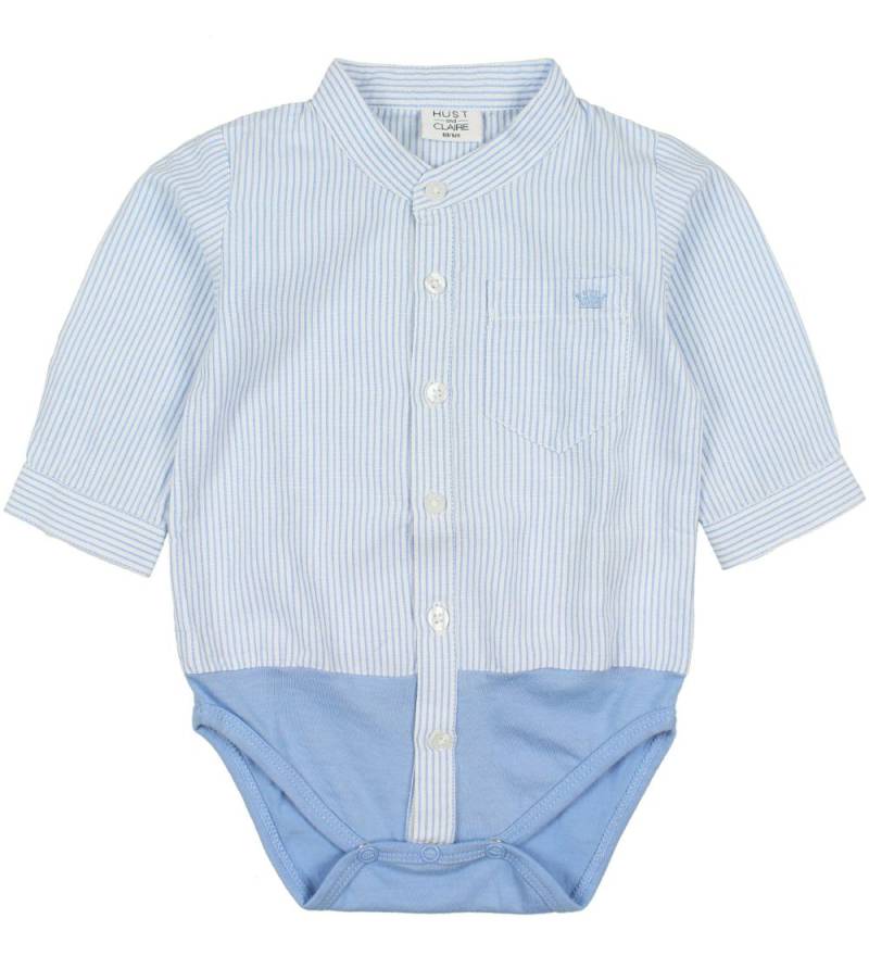 Hust and Claire Hemdbody l/ä - Blau Gestreift - Hust and Claire - 62 - Body L/Ä Hust and Claire Hemdbody l/ä - Blau Gestreift - Hust and Claire - 62 - Body L/Ä von Hust and Claire