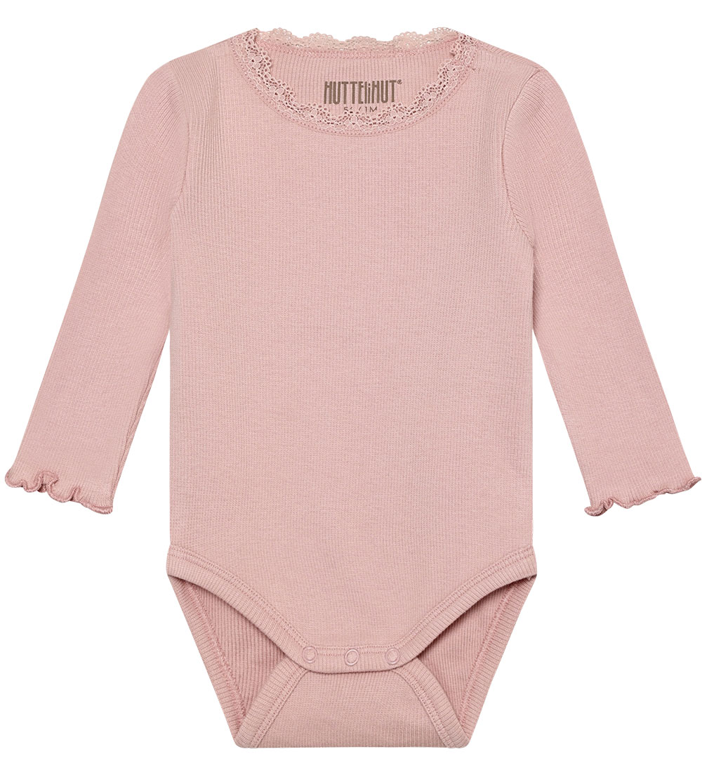 Huttelihut Body l/ä - Rib - Modal/Baumwolle - Pale Mauve - Huttelihut - 62 - Body L/Ä Huttelihut Body l/ä - Rib - Modal/Baumwolle - Pale Mauve - Huttelihut - 62 - Body L/Ä von Huttelihut