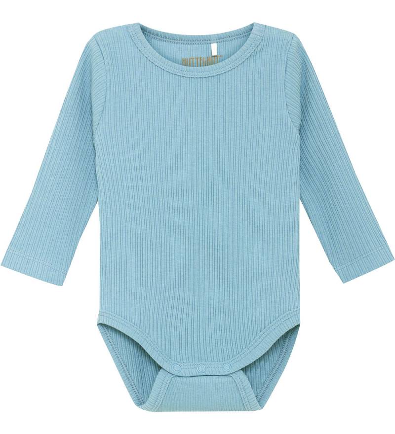 Huttelihut Body l/ä - Rib - Modal/Baumwolle - Windward Blue - Huttelihut - 56 - Body L/Ä Huttelihut Body l/ä - Rib - Modal/Baumwolle - Windward Blue - Huttelihut - 56 - Body L/Ä von Huttelihut