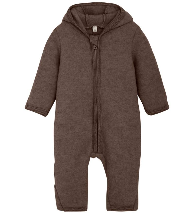Huttelihut Overall - Wollfleece - Brown Melange m. Ohren - Huttelihut - 56 - Overalls Huttelihut Overall - Wollfleece - Brown Melange m. Ohren - Huttelihut - 56 - Overalls von Huttelihut