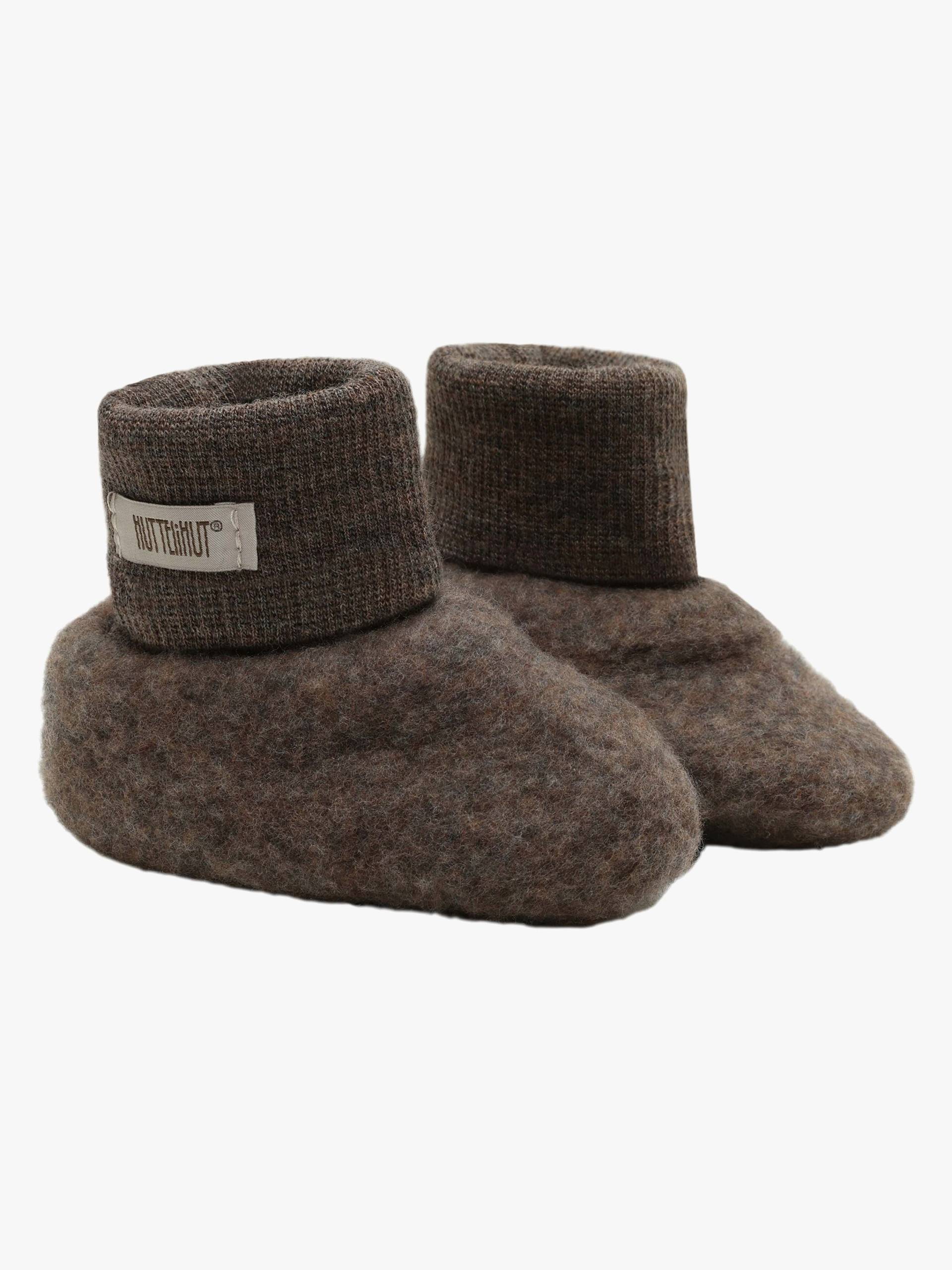 Huttelihut Wolle Babyschuhe, Braun, 50-56 Huttelihut Wolle Babyschuhe, Braun, 50-56 von Huttelihut