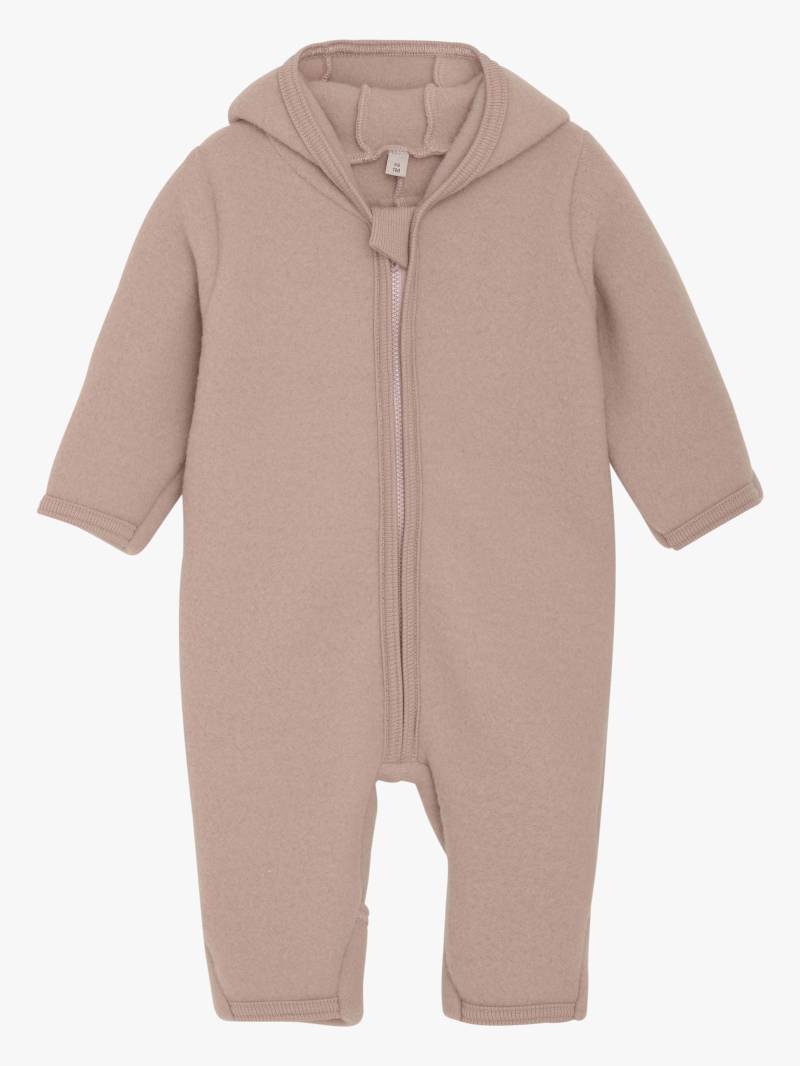 Huttelihut Wolloverall mit Ohren, Mahogany Rose, 68 von Huttelihut