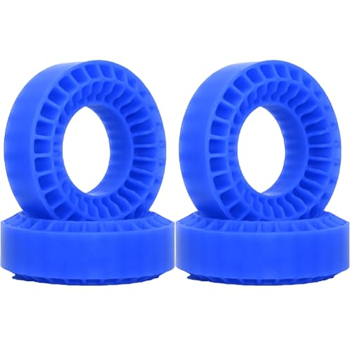 Huudngeje 1,0-Reifen, Weicher Silikon-Antischaum-Einsatz, 52 mm Schwamm für 1/18 1/24 RC Crawler Car Axial SCX24 FMS FCX24 TRX4M Teile E von Huudngeje