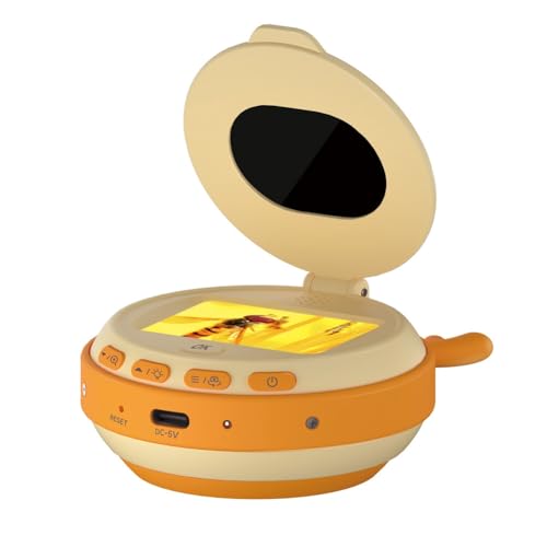 Huudngeje 2,0 - -IPS -Bildschirm LED LED Light Digitalmikroskop -Vergrößerung USB -Laborausrüstung für Kinder von Huudngeje