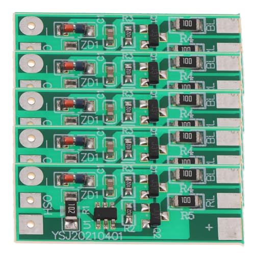 Huudngeje 3-12V Blinkes LED-Leuchtmodul Rot Blaues -Farben-Paar Blinkt für das Fahrrad für das Automodell von Huudngeje