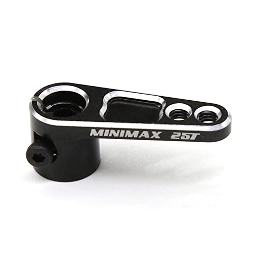 Huudngeje CNC Aluminium 25T Servo Horn Lenkarme für TRX4 RC Crawler Truck,Schwarz Huudngeje CNC Aluminium 25T Servo Horn Lenkarme für TRX4 RC Crawler Truck,Schwarz von Huudngeje