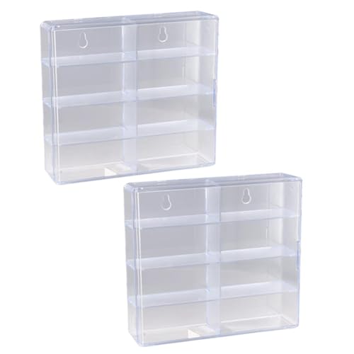 Huudngeje Diecast -Aufbewahrungsbox 1:64 Spielzeugschrank -Rack für Hot Wheel Display Box Car Model für Hotwheel -Autos Staubdicht von Huudngeje