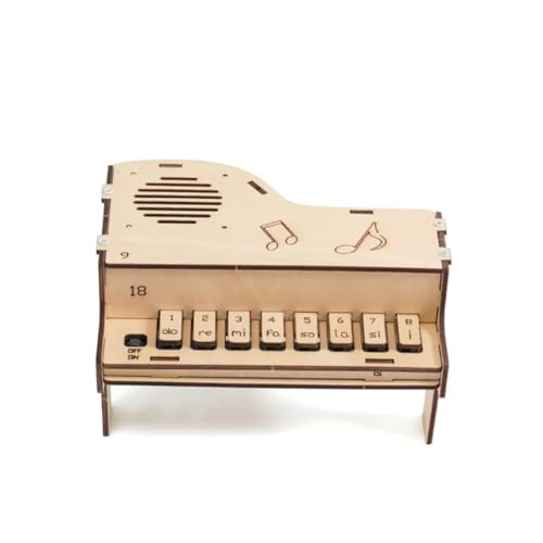 Huudngeje Elektronisches Klaviermodell Teenager Wissenschaftsspielzeug Zusammengebautes Panotron -Experiment -Material Kits von Huudngeje