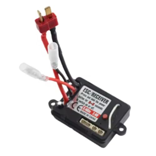 Huudngeje Ersatzteile RC Gebürstete Elektronische Geschwindigkeitsregler 1:16 RC Gebürstet ESC DIY -Zubehör für 16101 16103 Automodell von Huudngeje