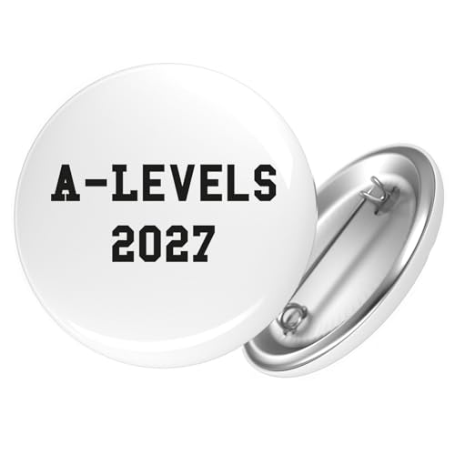 Huuraa Ansteckbutton A-Levels 2027 Abschluss Großbritannien Geschenk Größe 59mm Anstecker A-Levels 2027 Accessoire Huuraa Ansteckbutton A-Levels 2027 Abschluss Großbritannien Geschenk Größe 59mm Anstecker A-Levels 2027 Accessoire von Huuraa