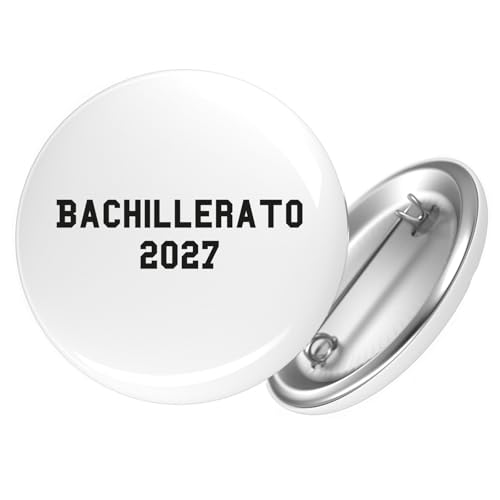 Huuraa Ansteckbutton Bachillerato 2027 Abschluss Spanien Geschenk Größe 59mm Anstecker Bachillerato 2027 Accessoire Huuraa Ansteckbutton Bachillerato 2027 Abschluss Spanien Geschenk Größe 59mm Anstecker Bachillerato 2027 Accessoire von Huuraa