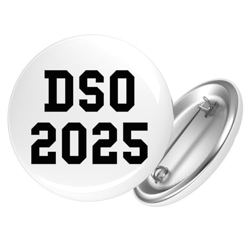 Huuraa Ansteckbutton DSO 2025 Abschluss Belgien (ndl.) Geschenk Größe 59mm DSO 2025 Accessoire von Huuraa