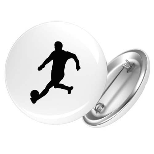 Huuraa Ansteckbutton Fußball Soccer Geschenk Größe 59mm Fußball Accessoire Huuraa Ansteckbutton Fußball Soccer Geschenk Größe 59mm Fußball Accessoire von Huuraa