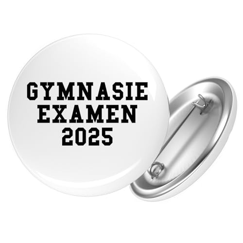 Huuraa Ansteckbutton Gymnasieexamen 2025 Abschluss Schweden Geschenk Größe 59mm Gymnasieexamen 2025 Accessoire von Huuraa
