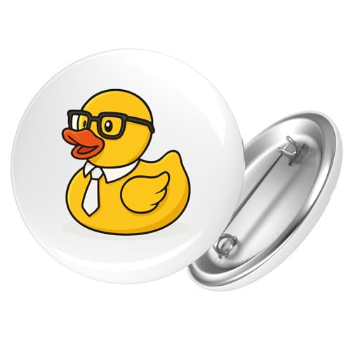 Huuraa Ansteckbutton Quietscheente Büro Comic Gummiente Geschenk Größe 59mm Quietscheente Büro Accessoire Huuraa Ansteckbutton Quietscheente Büro Comic Gummiente Geschenk Größe 59mm Quietscheente Büro Accessoire von Huuraa