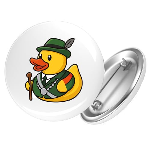 Huuraa Ansteckbutton Quietscheente Schützenkönig Gummiente Schützenfest Geschenk Größe 59mm Quietscheente Schützenkönig Accessoire Huuraa Ansteckbutton Quietscheente Schützenkönig Gummiente Schützenfest Geschenk Größe 59mm Quietscheente Schützenkönig Accessoire von Huuraa