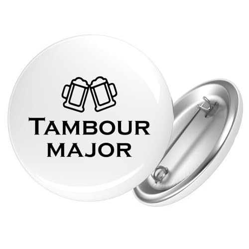 Huuraa Ansteckbutton Tambourmajor Schützenfest Geschenk Größe 59mm Tambourmajor Accessoire Huuraa Ansteckbutton Tambourmajor Schützenfest Geschenk Größe 59mm Tambourmajor Accessoire von Huuraa