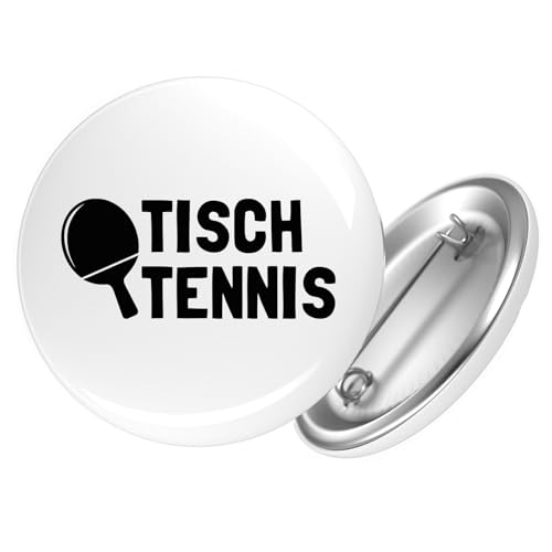 Huuraa Ansteckbutton Tischtennis Tischtennisschläger Geschenk Größe 59mm Tischtennis Accessoire Huuraa Ansteckbutton Tischtennis Tischtennisschläger Geschenk Größe 59mm Tischtennis Accessoire von Huuraa