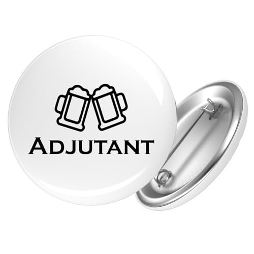 Huuraa Button Adjutant Schützenfest Geschenk Größe 25mm Adjutant Geschenkidee Huuraa Button Adjutant Schützenfest Geschenk Größe 25mm Adjutant Geschenkidee von Huuraa