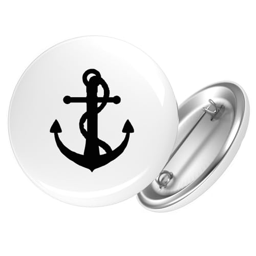 Huuraa Button Anker Ankor Geschenk Größe 25mm Anker Geschenkidee Huuraa Button Anker Ankor Geschenk Größe 25mm Anker Geschenkidee von Huuraa