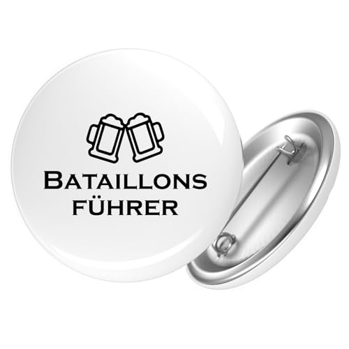 Huuraa Button Bataillonsführer Schützenfest Geschenk Größe 25mm Bataillonsführer Geschenkidee Huuraa Button Bataillonsführer Schützenfest Geschenk Größe 25mm Bataillonsführer Geschenkidee von Huuraa